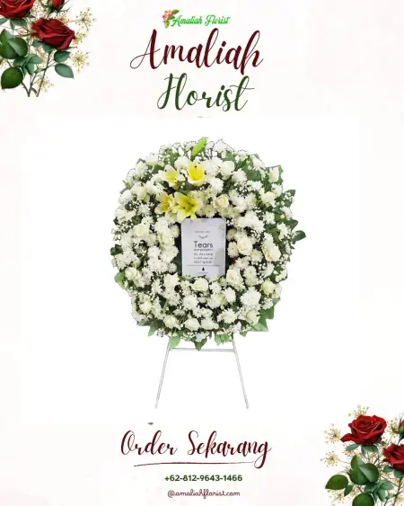 Krans Bunga Duka Pilangpayung
